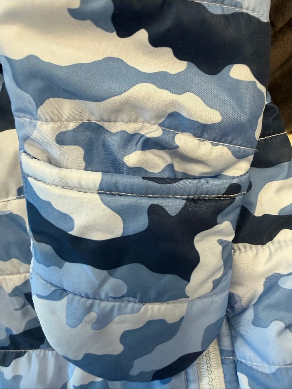 First Impressions- Baby Snowsuit w/ Faux Fur Hood